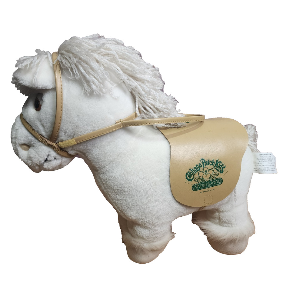 Vintage Cabbage Patch Kids Show Pony 1984 with saddle